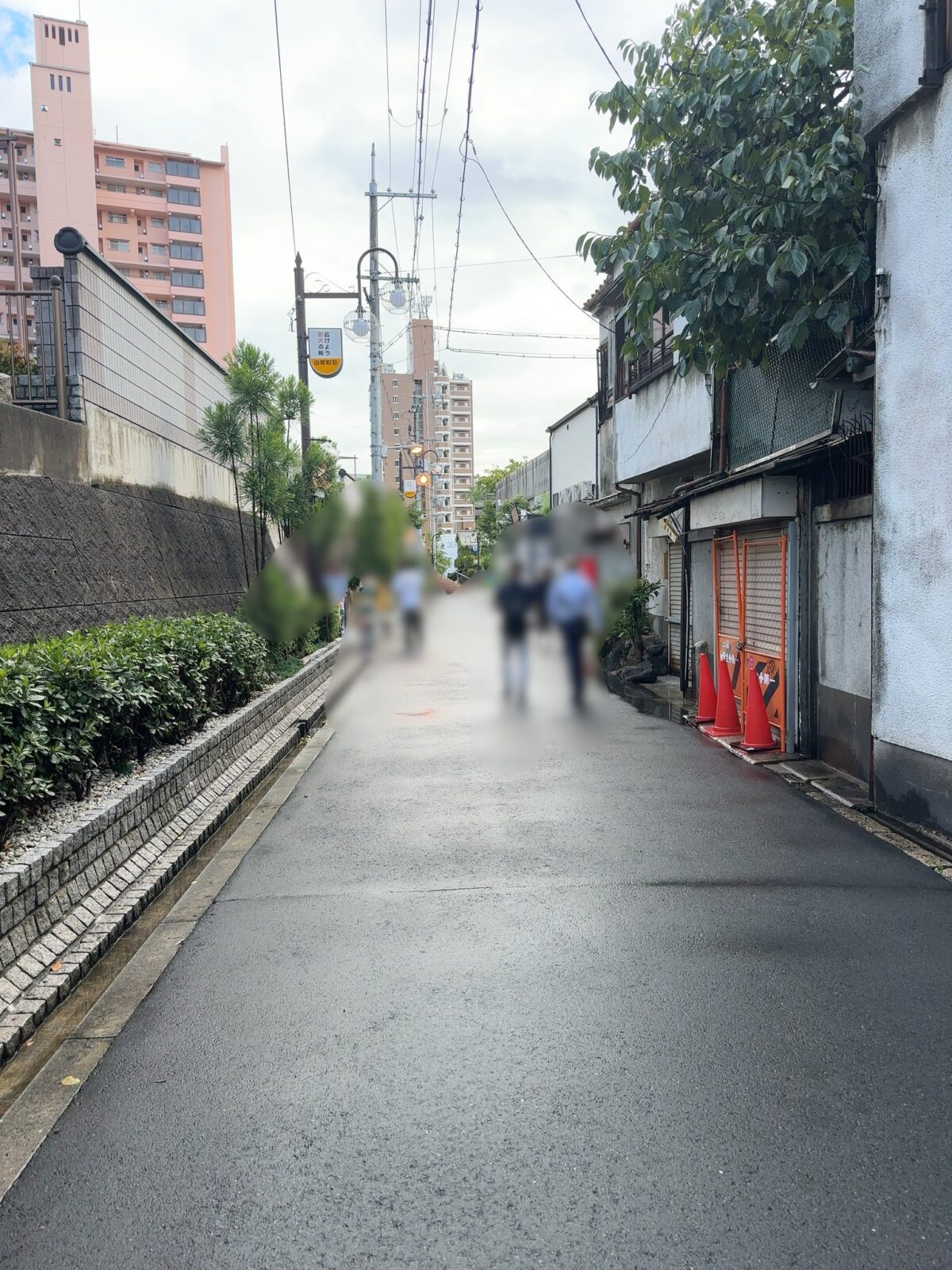 2023年8月22日火曜日16時ごろの飛田新地の風景