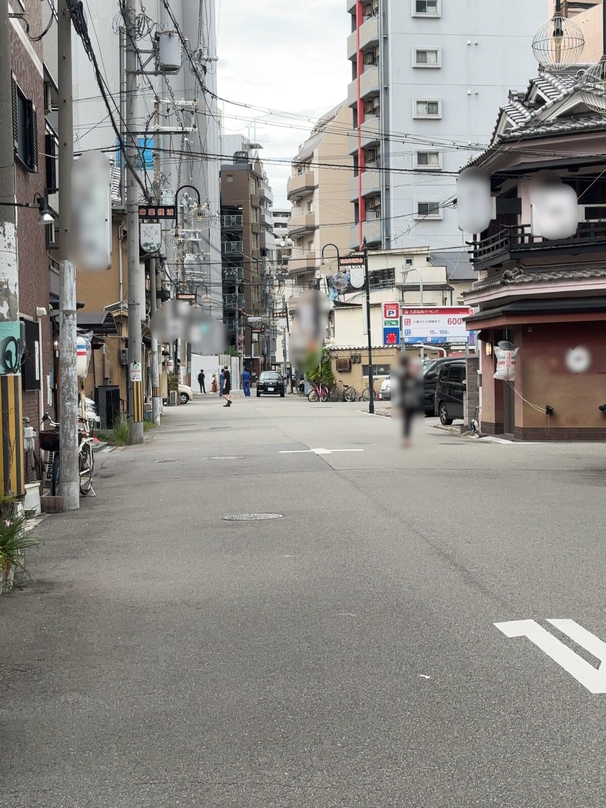 2023年9月12日火曜日17時頃の松島新地の風景