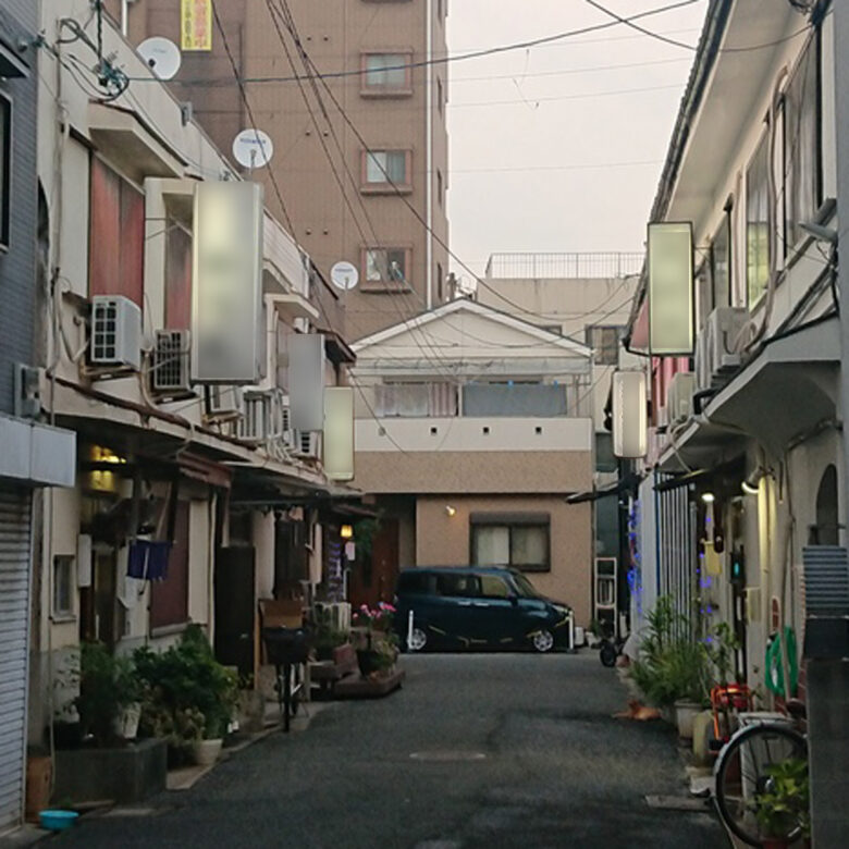 滝井新地の風景