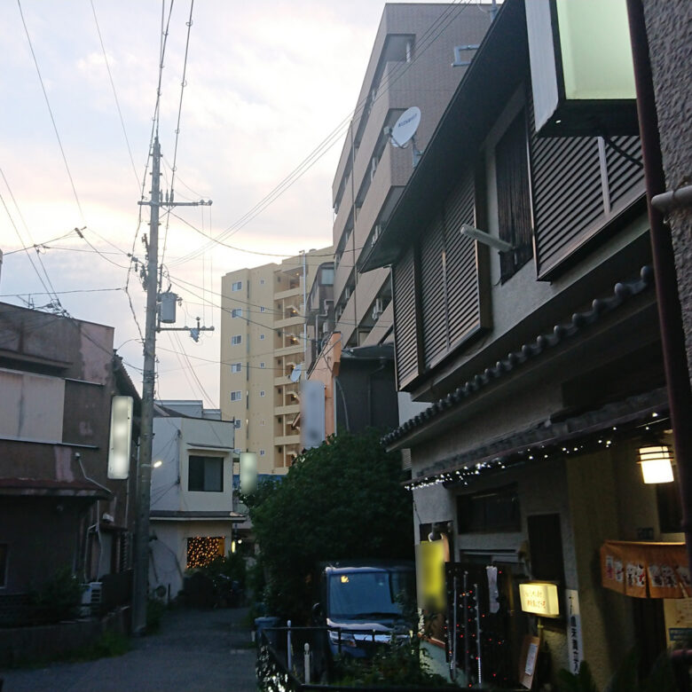 滝井新地の風景