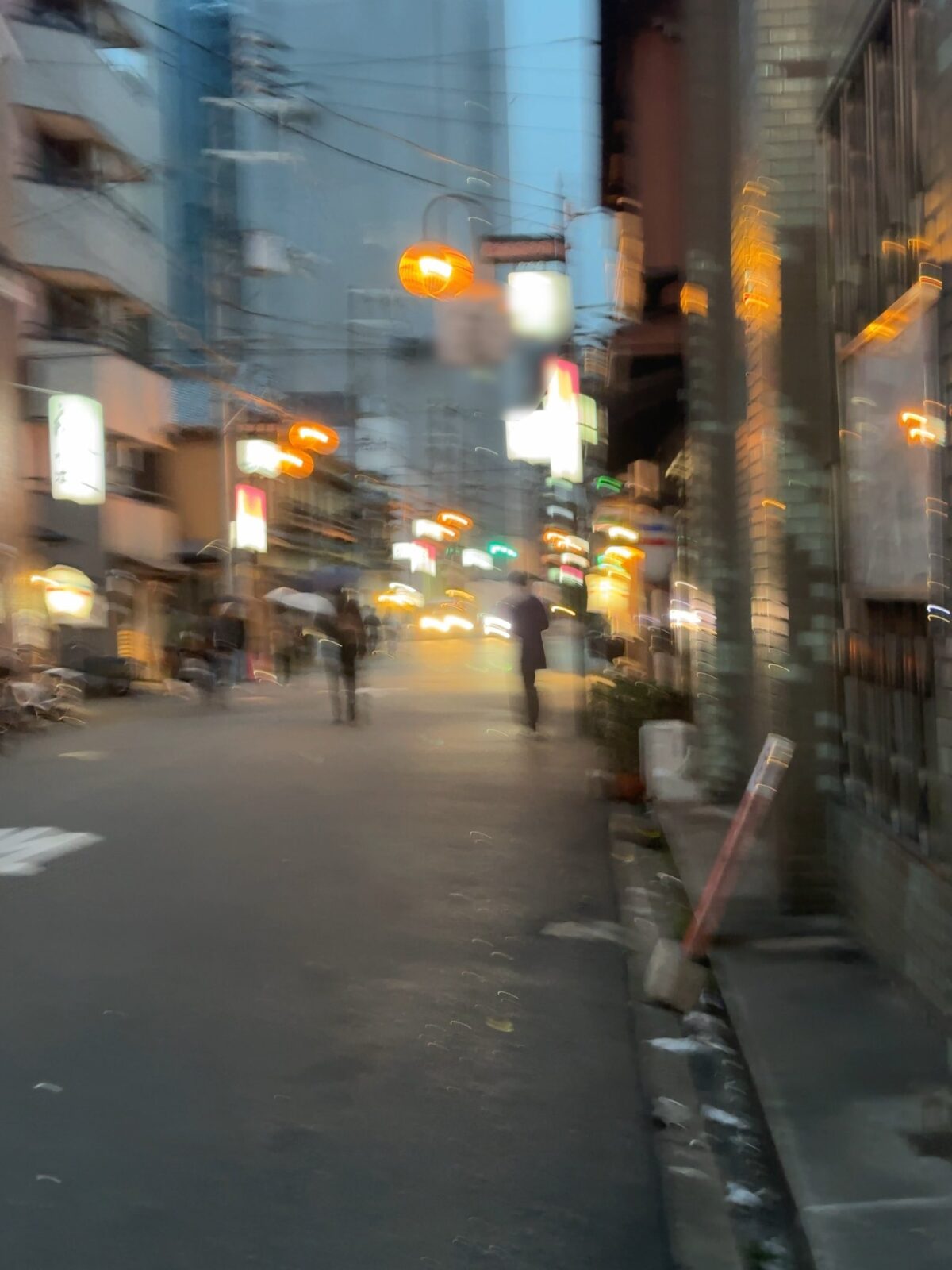 2023年11月11日月曜日17時頃の松島新地の風景